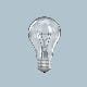 Light bulb against a grey background