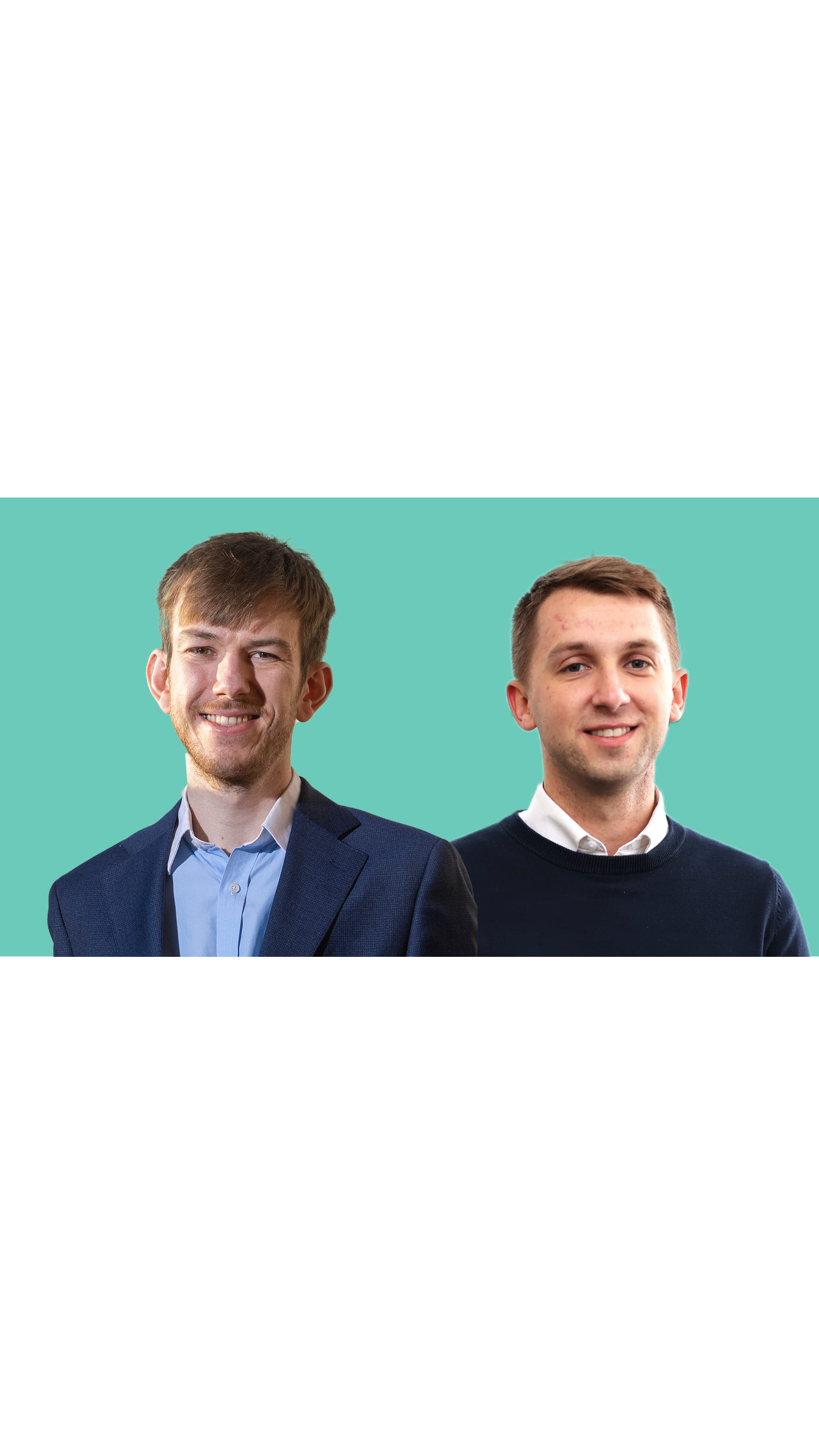 Students vice chair two young men corporate