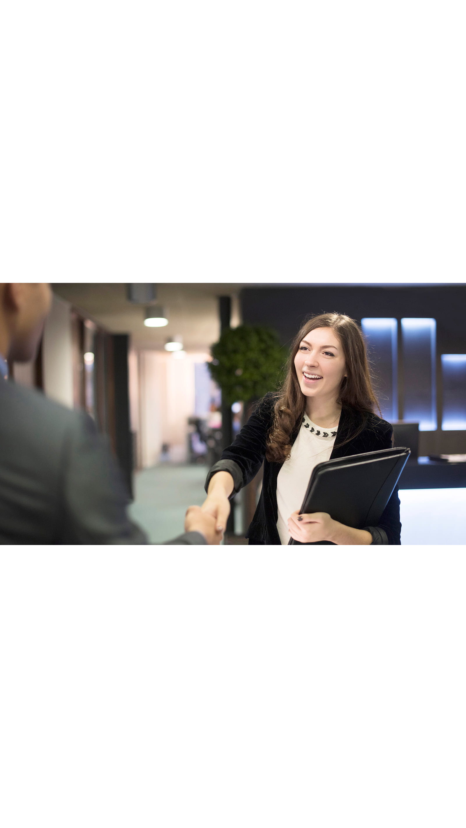 Students accountant new job employee young woman