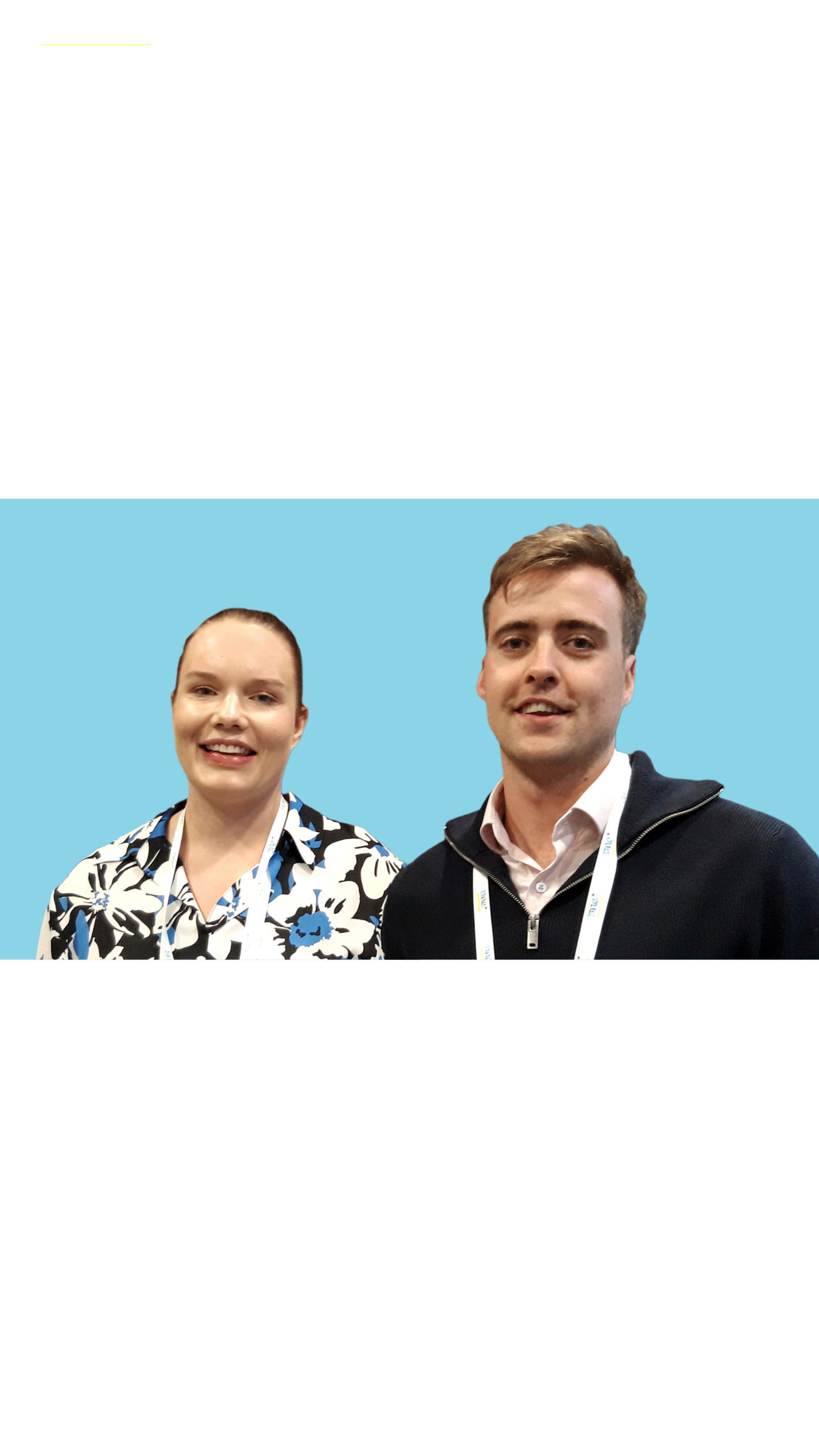 ICAEW Students One Young World event young people pair woman man