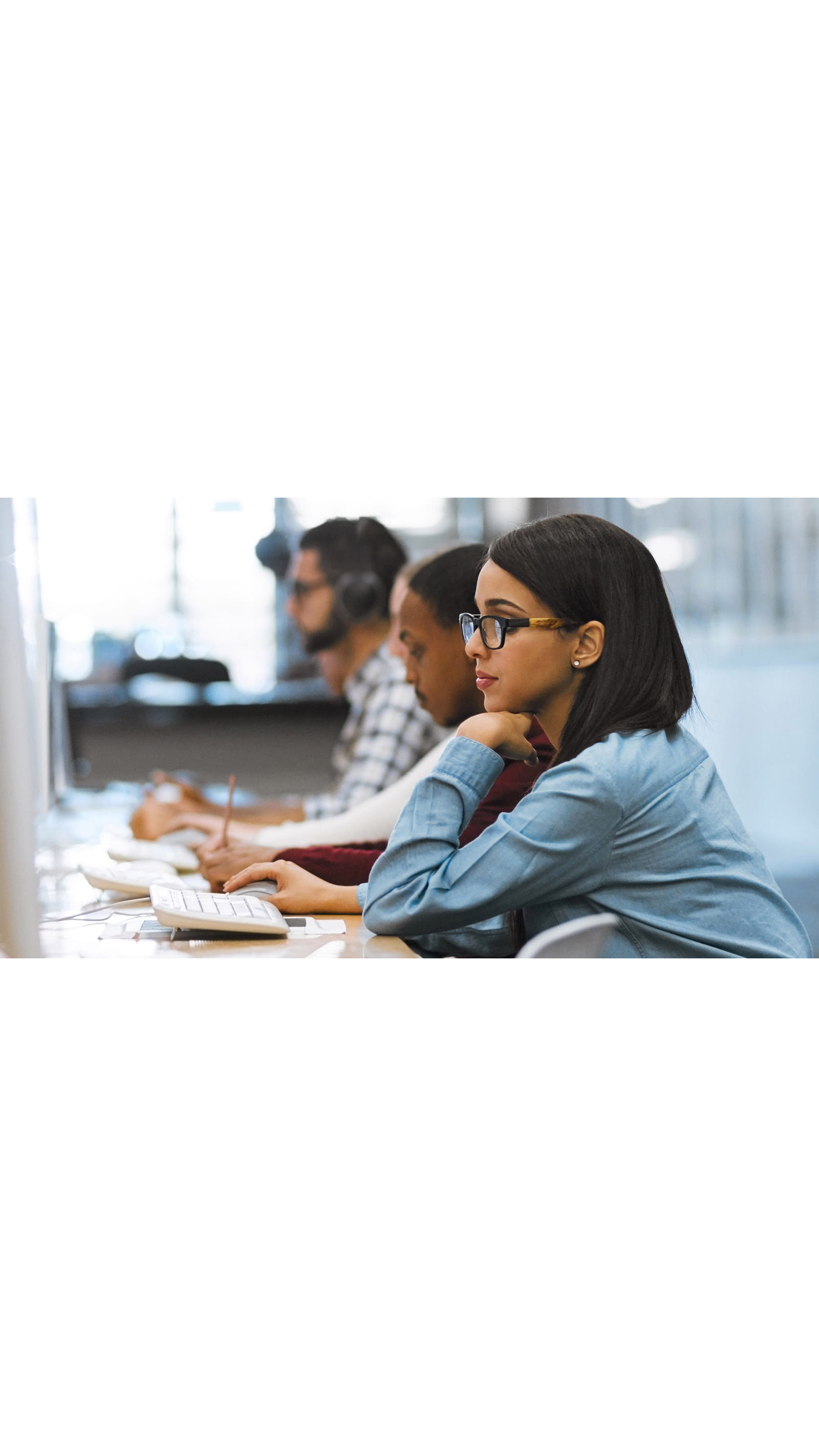 ICAEW Student Insights studying exam guide young woman glasses