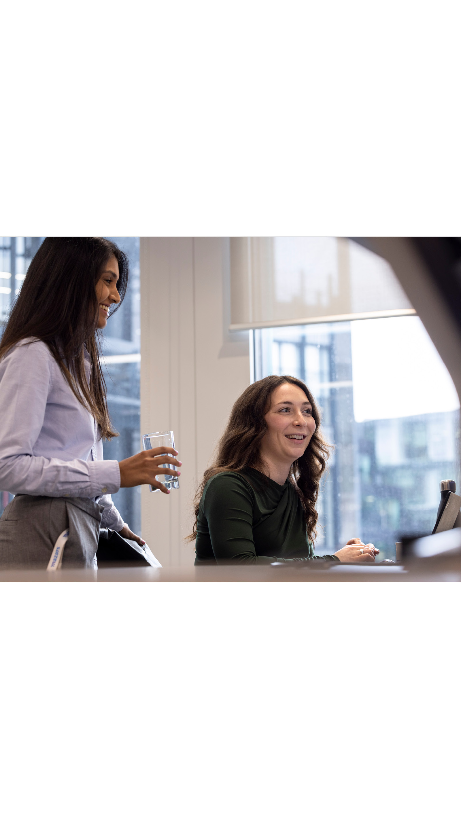 ICAEW mature student young woman city office