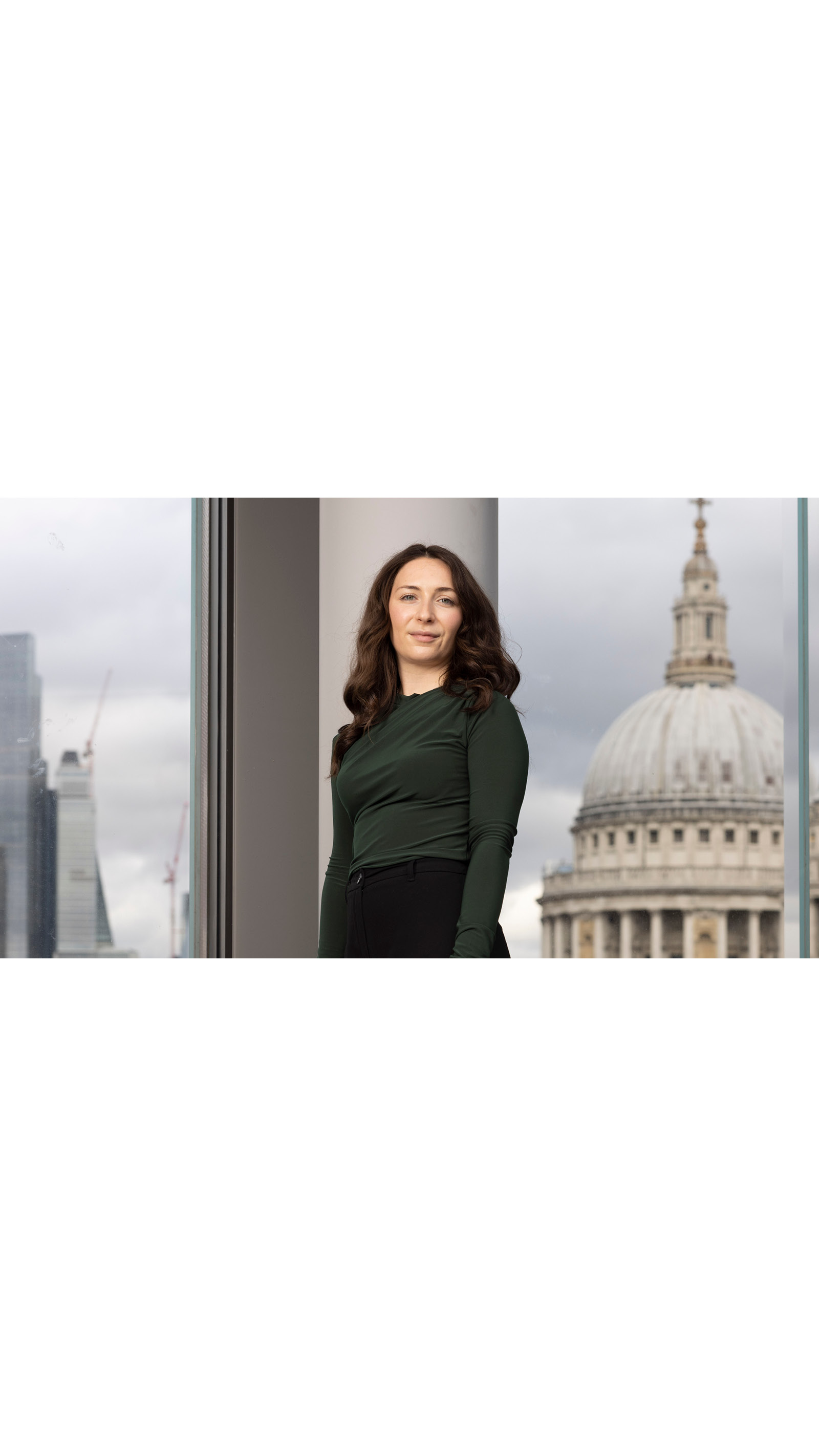 ICAEW mature student young woman city office London St Pauls