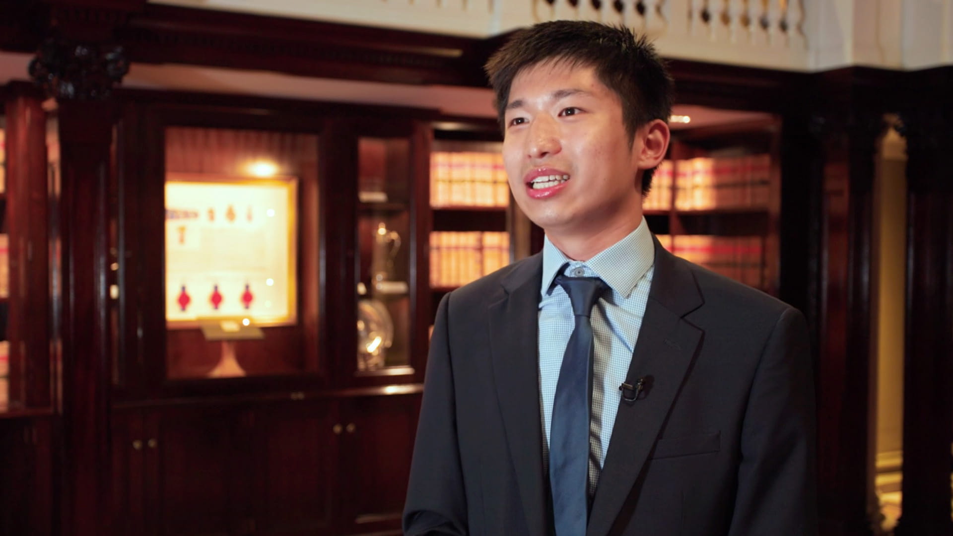 Chris Chung ACA student ICAEW Chartered Accountant new members ceremony