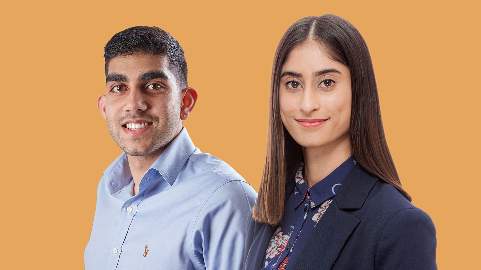 ICAEW student council Jas Rayat vice chair, Bejay Mistry, president MCASS