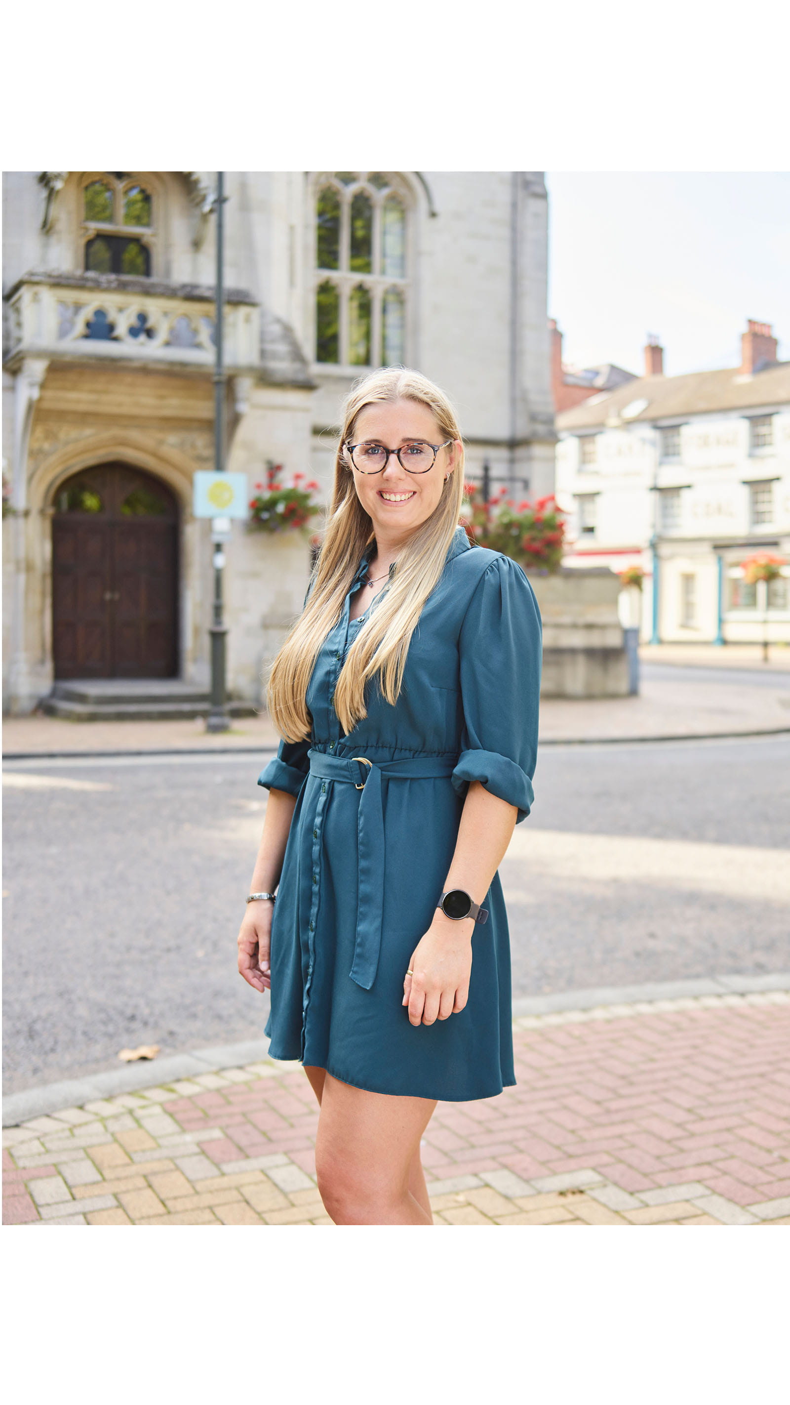 Verity Murray ACA student accountant ICAEW young blonde woman