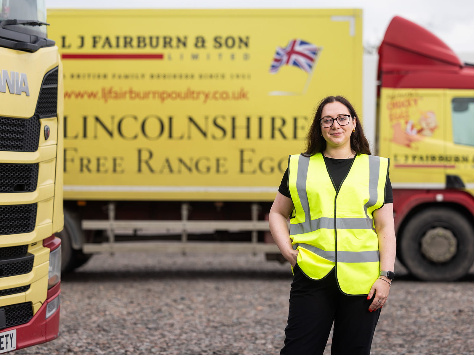 Louise Waters, Fairburn & Son egg producer, apprentice, AAT qualification ICAEW