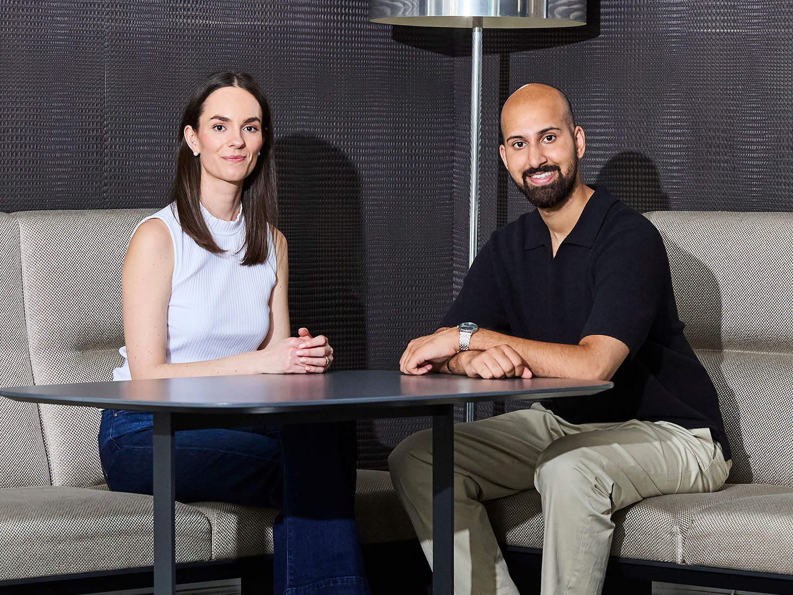 Photo of Kim Kreutle and Millen Olak