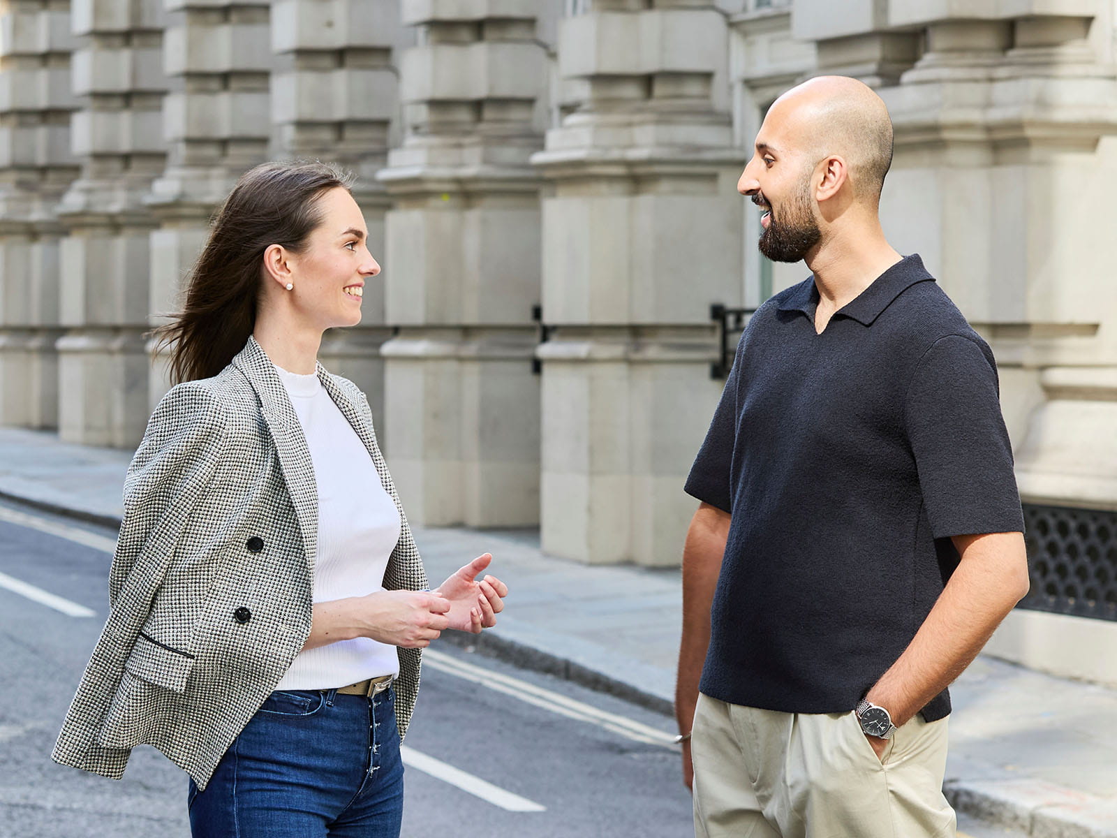 Photo of Kim Kreutle and Millen Olak