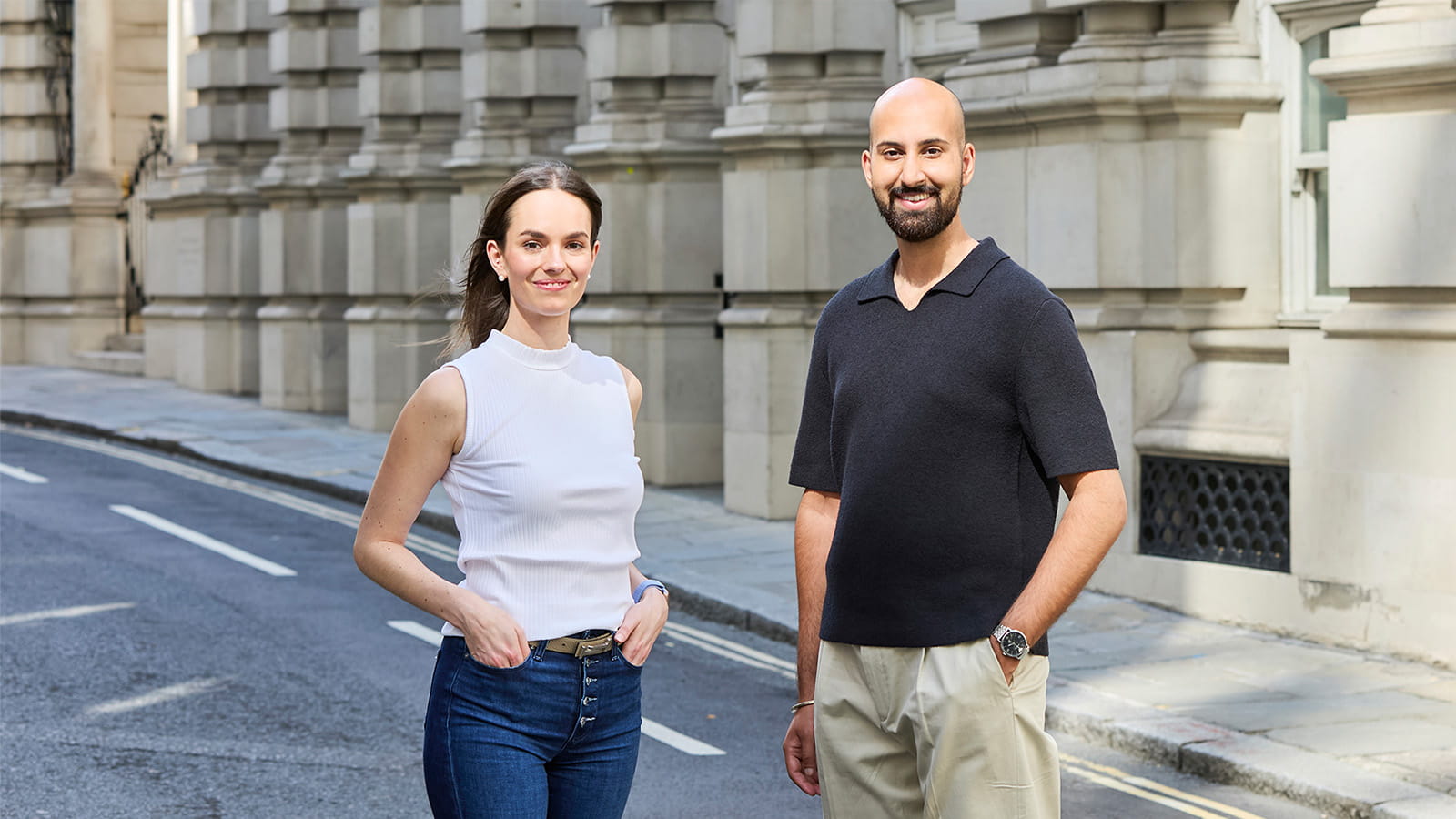 Photo of Kim Kreutle and Millen Olak