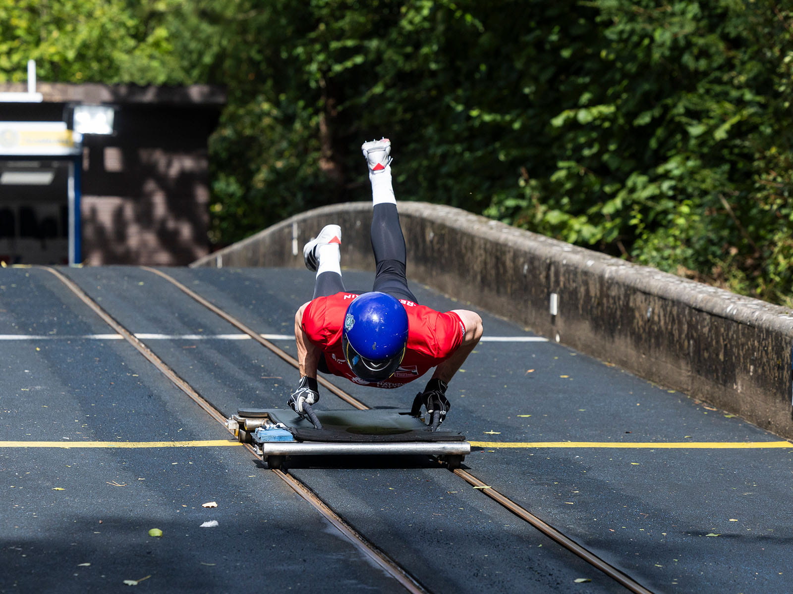 Matthew Alvarez, ACA student at Oakensen Chartered Accountants, skeleton bobsled athlete