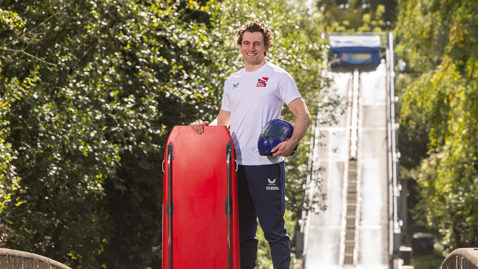 Matthew Alvarez, ACA student at Oakensen Chartered Accountants, skeleton bobsled athlete