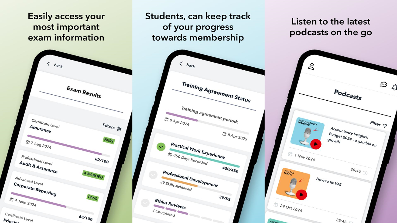 Information about MyICAEW app