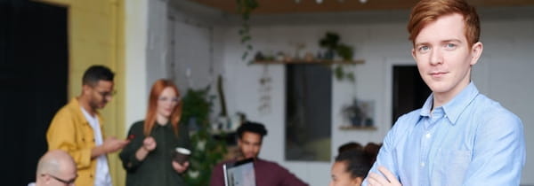 Image of people working together