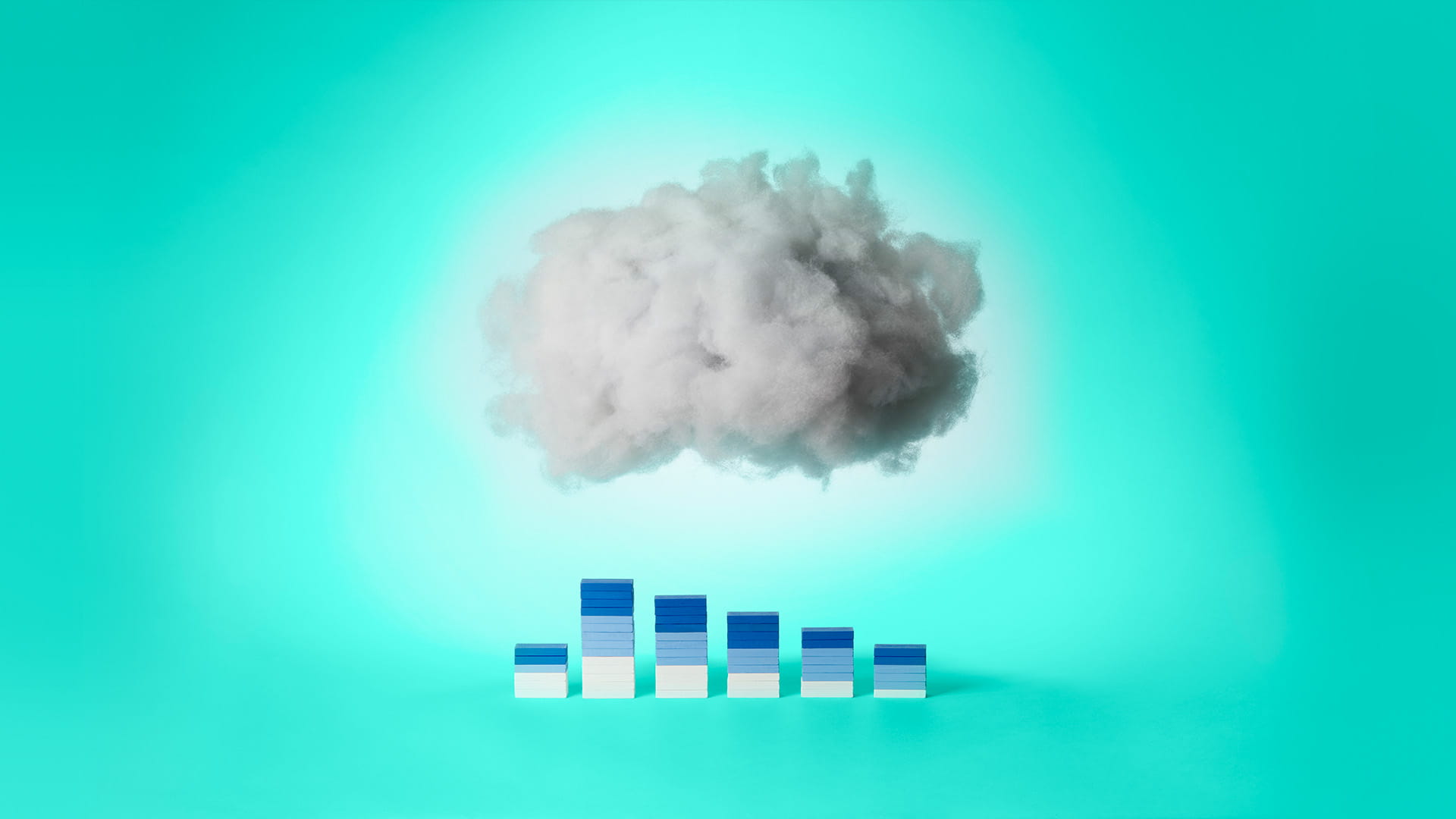 Chart graph cloud storm forecasting ICAEW audit and beyond