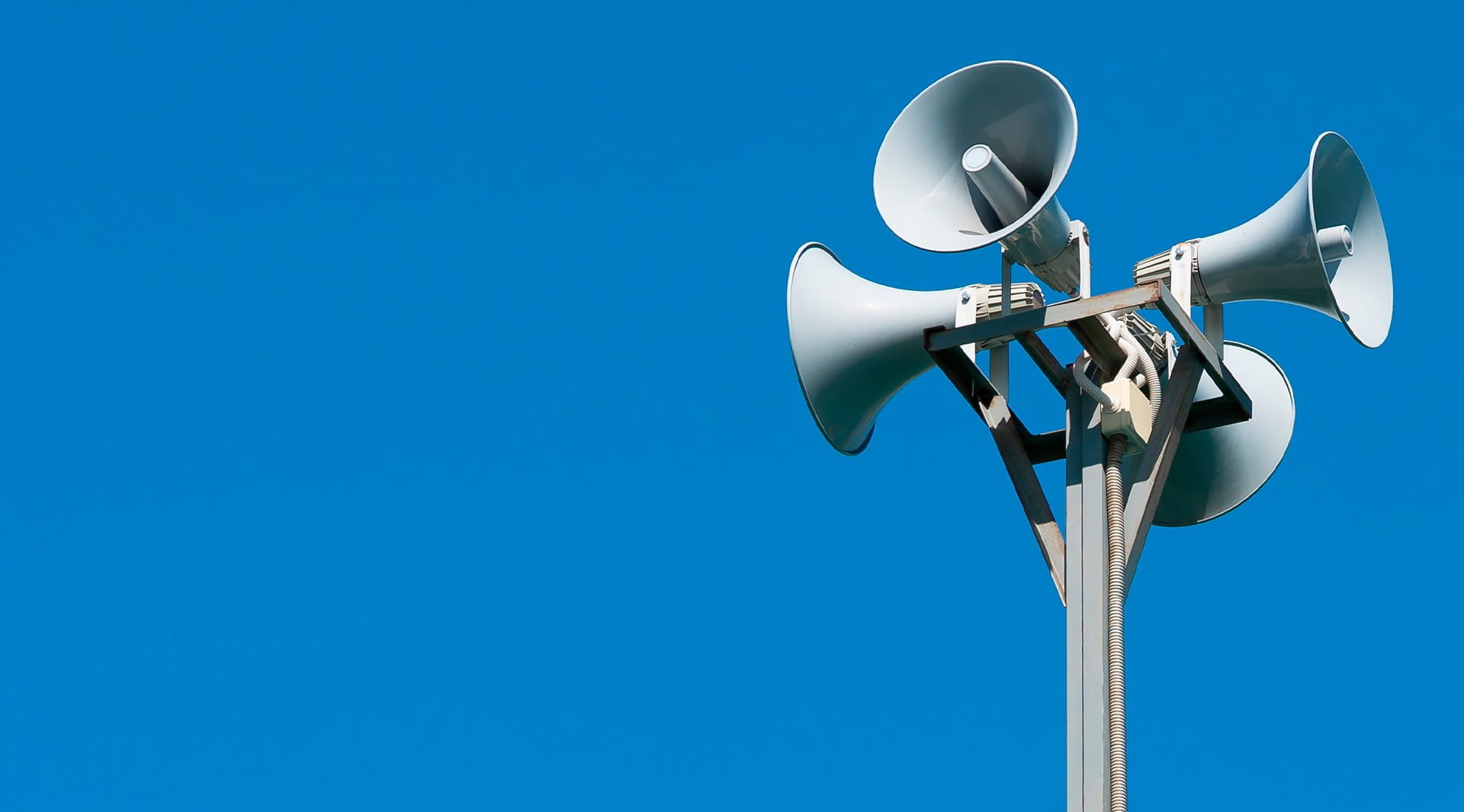 speakers pole blue sky ICAEW audit news