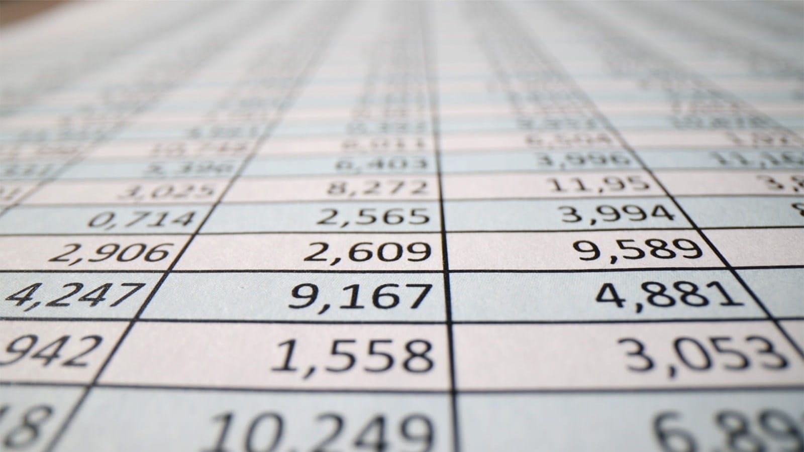 spreadsheet excel screengrab cells numbers figures data audit