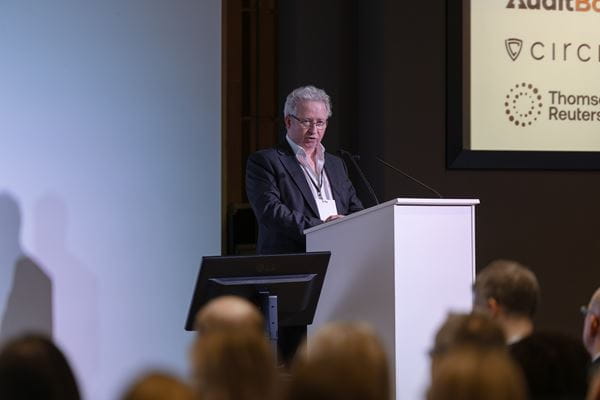 Photo of professional event speaker