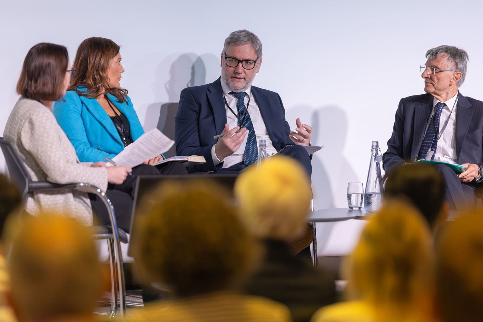 four speakers is a panel discussion