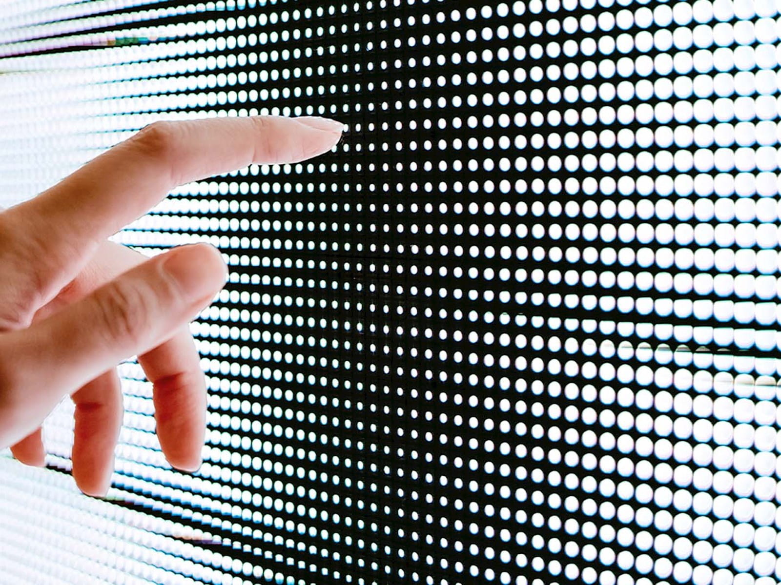 hand finger pointing digital screen computer audit technology ICAEW