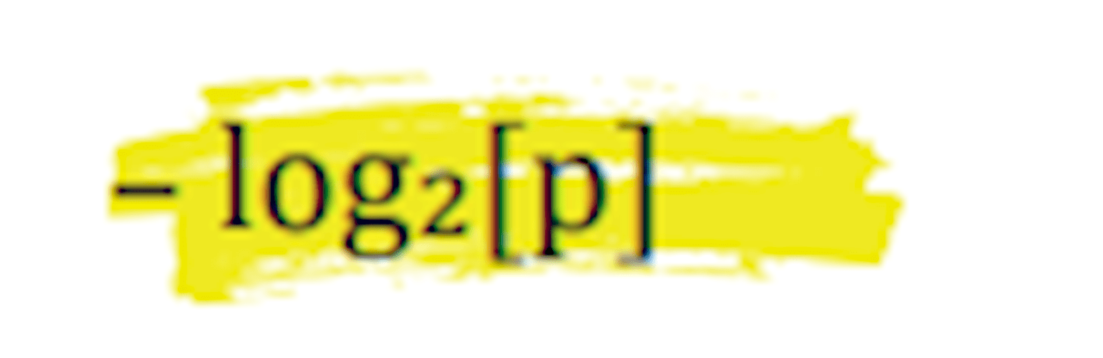– logΜ[p] equation
