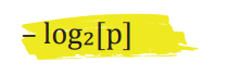– logΜ[p] probability equation