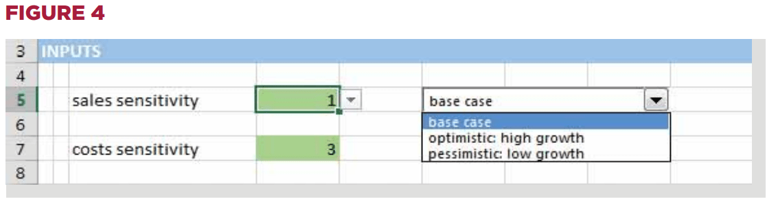 A screenshot showing a combo box.
