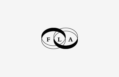 Logo of FLA which partners with ICAEW in creating the Business Finance Guide.