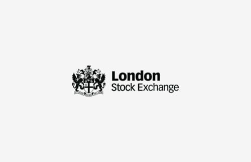 Logo of the London Stock Exchange which partners with ICAEW in creating the Business Finance Guide.