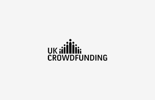 Logo of UK Crowdfunding which partners with ICAEW in creating the Business Finance Guide.