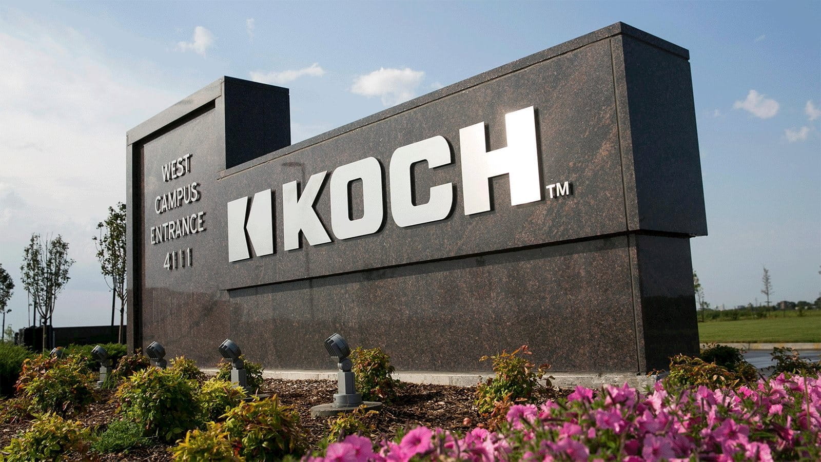 Koch industries sign