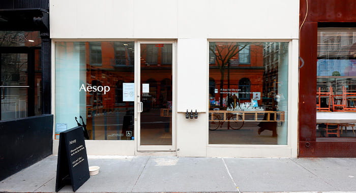 shop store high street Aesop L'Oreal ICAEW brief encounter