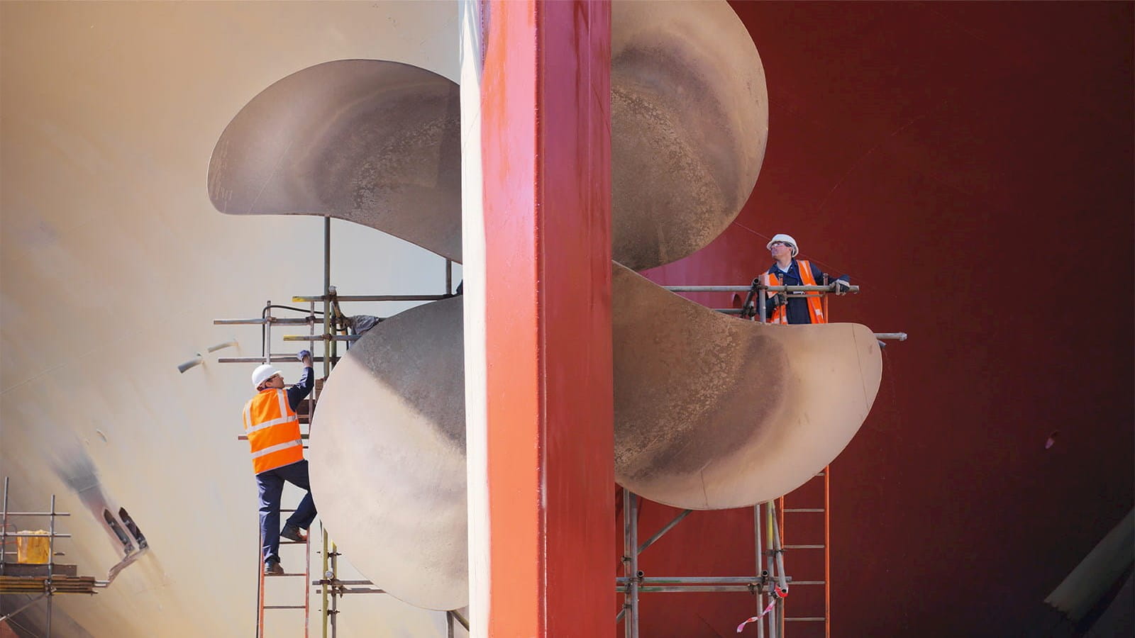 propeller fan workers high vis orange ICAEW Corporate Financier infrastructure investment