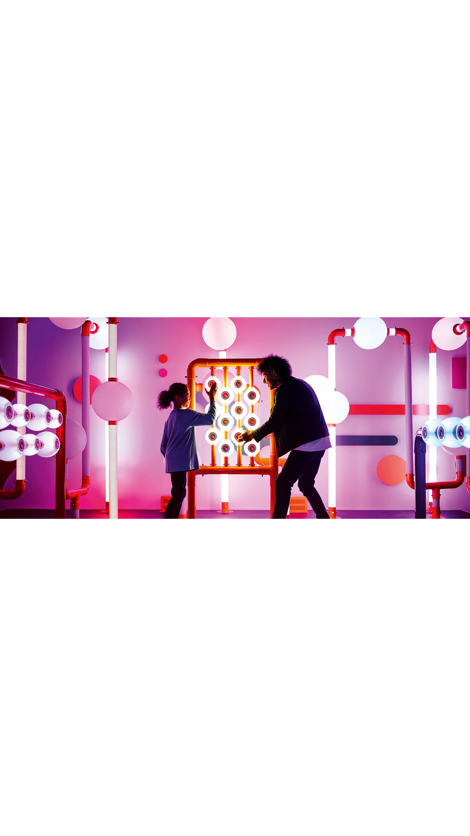 Manchester Science and Industry Museum pink activity father daughter child ICAEW Corporate Financier investment