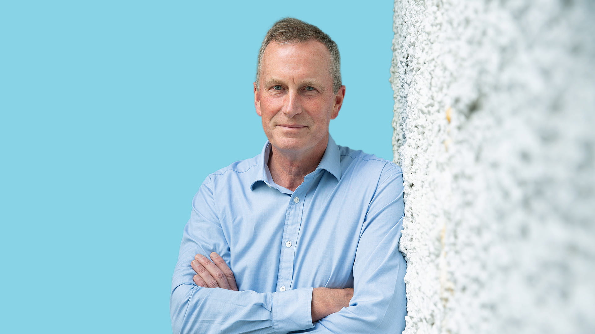 Brian Parker head of M&A ICON Corporate Finance man blue shirt ICAEW