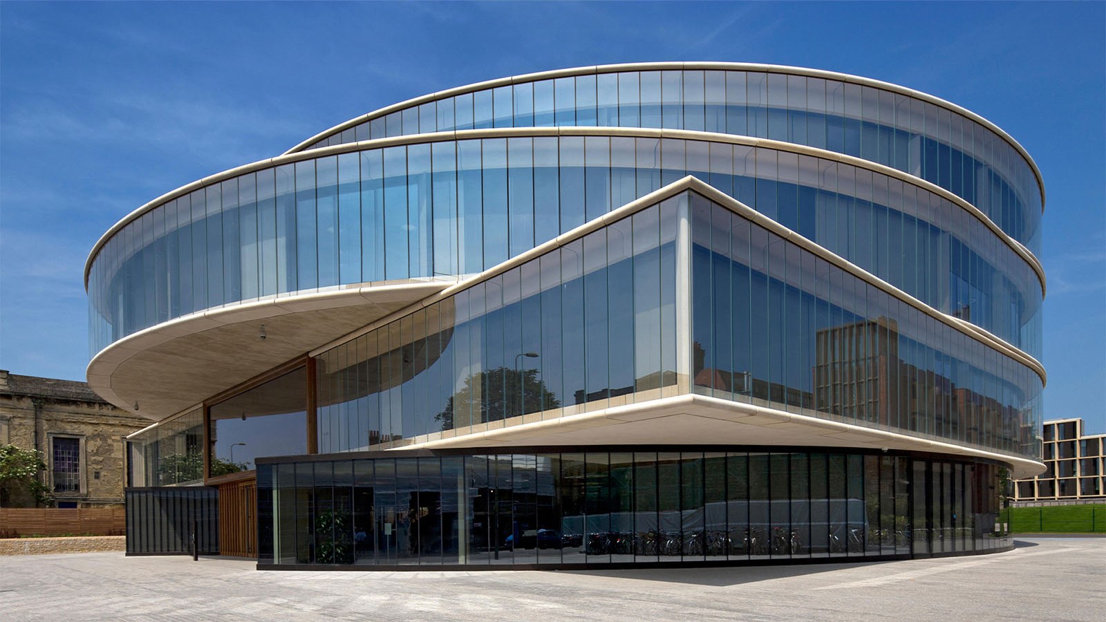 Blavatnik School of Government University of Oxford modern building ICAEW Corporate Financier roadshow