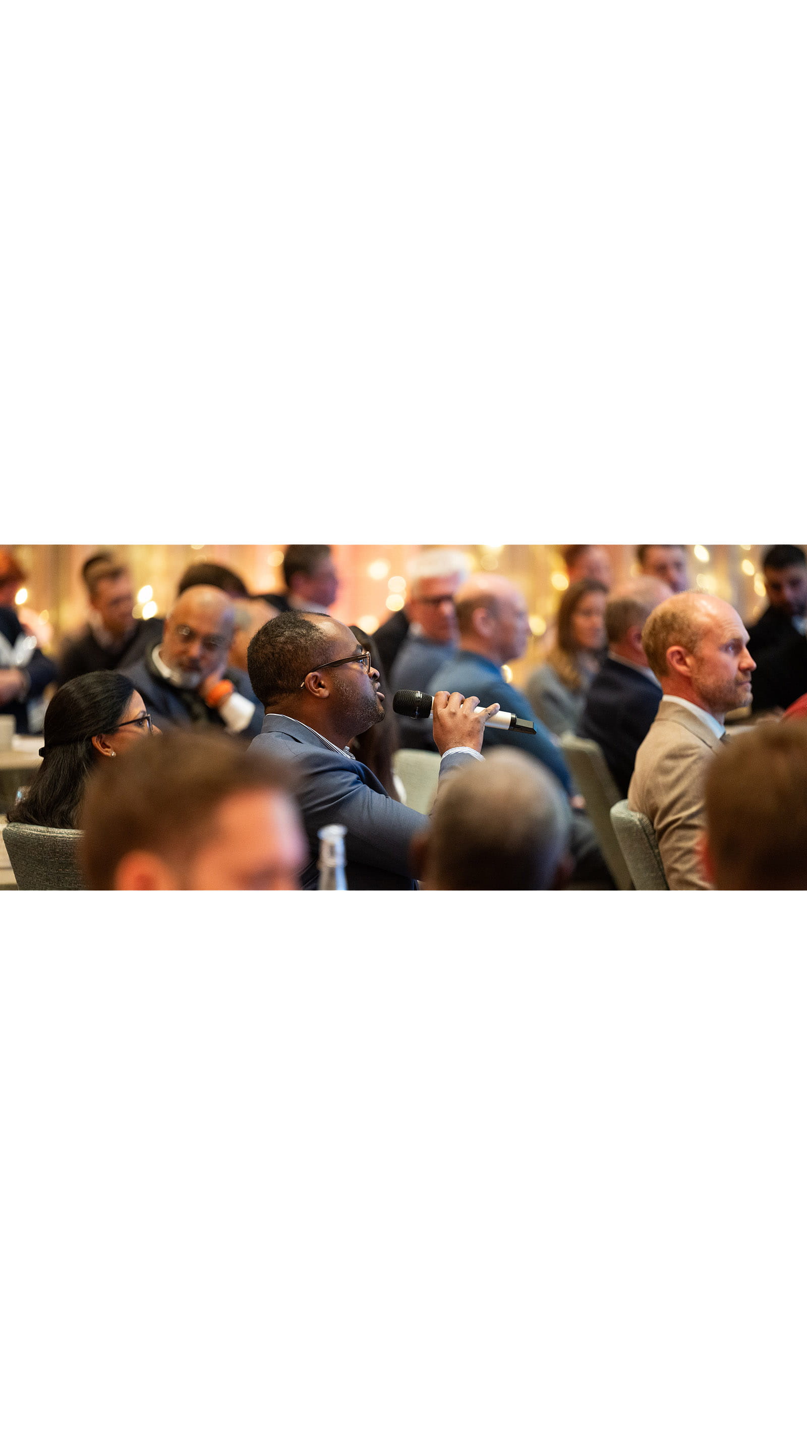 ICAEW Corporate Financier news Earn-outs best practice guideline launch man microphone question