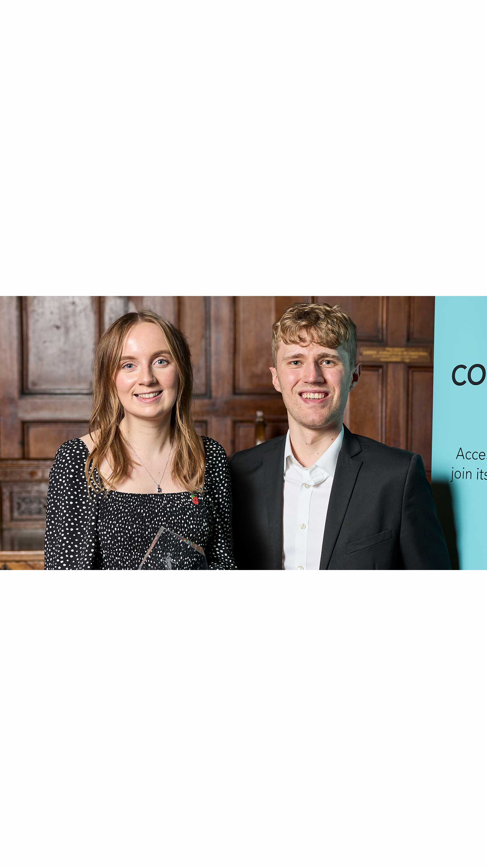 Joyce Chadwick, London-based associate in Evelyn’s valuations and modelling team, Alexander Cook, Birmingham-based associate in Evelyn’s valuations team, The Diploma in Corporate Finance winners