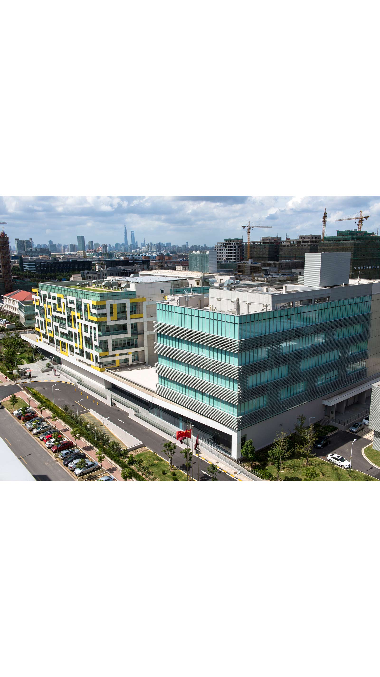 AstraZeneca China office building modern
