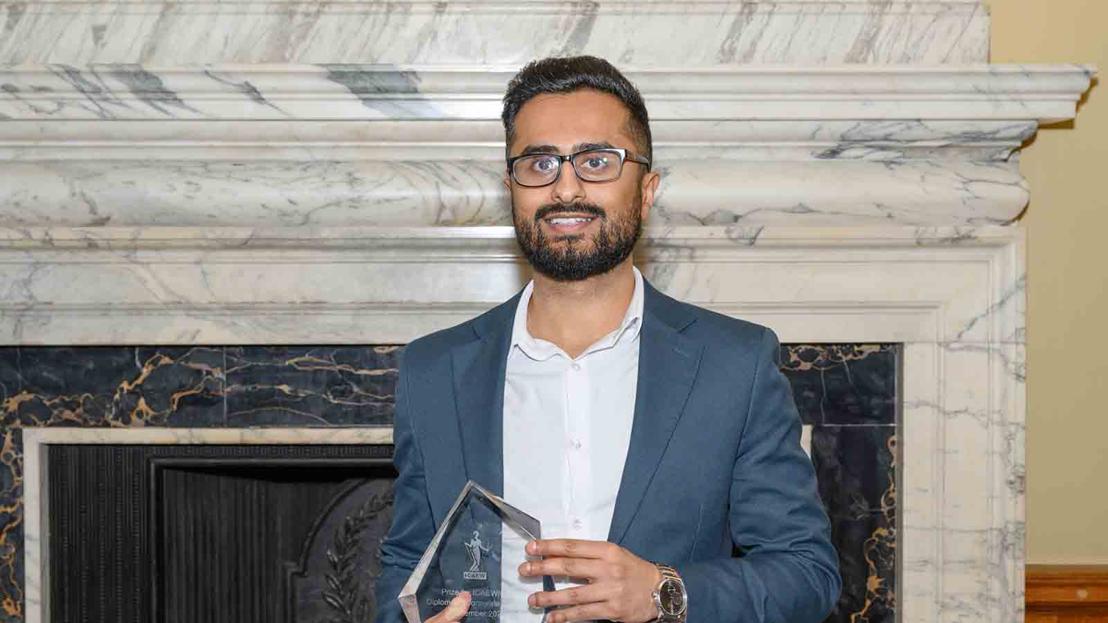 NISHAL THAKRAR Birmingham-based associate in Evelyn Partners' valuations team, ICAEW Diploma in Corporate Finance student award