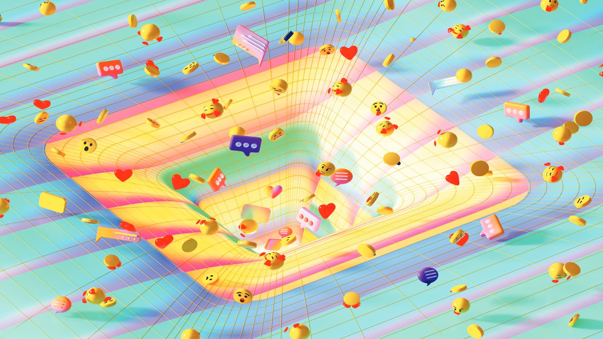 Image of emojis illustrating cover story