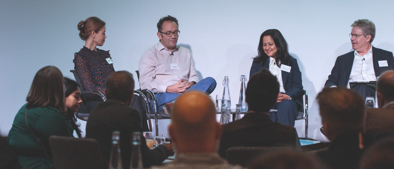 Image of panel discussion for launch of the Commercial Due Diligence guideline