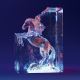 Image of horse carved in ice