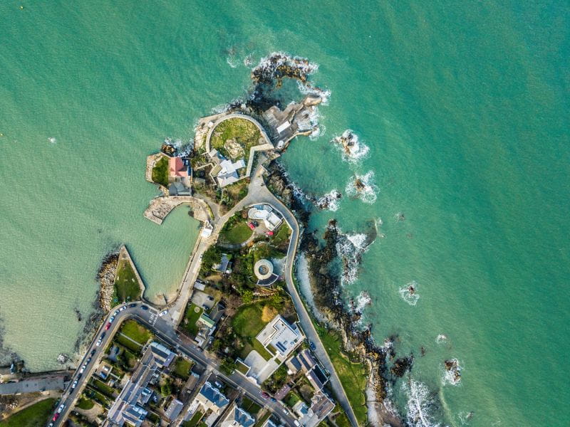 Image of the Forty Foot bathing pool, Sandycove, Dublin