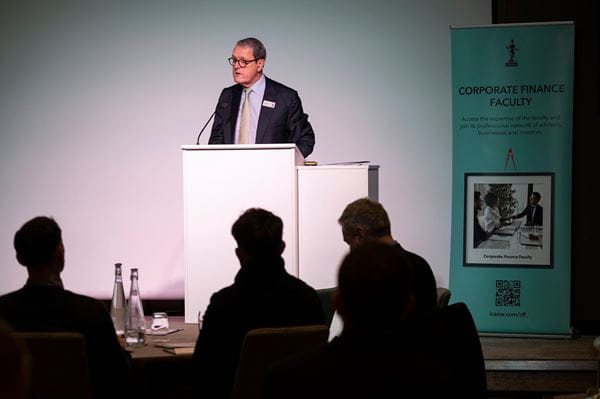 Cyber security in corporate finance event