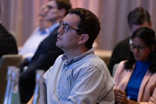 Audience at the commercial due diligence guideline launch