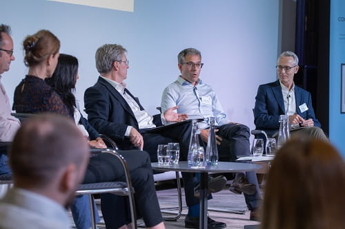 panel discussion at the commercial due diligence guideline launch