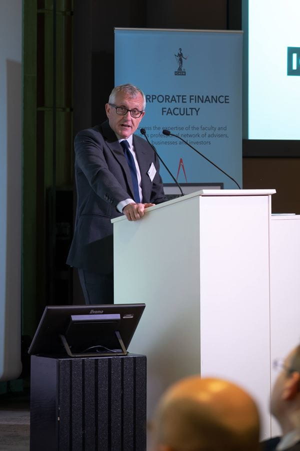 Speaker at Public to Private Transactions report launch