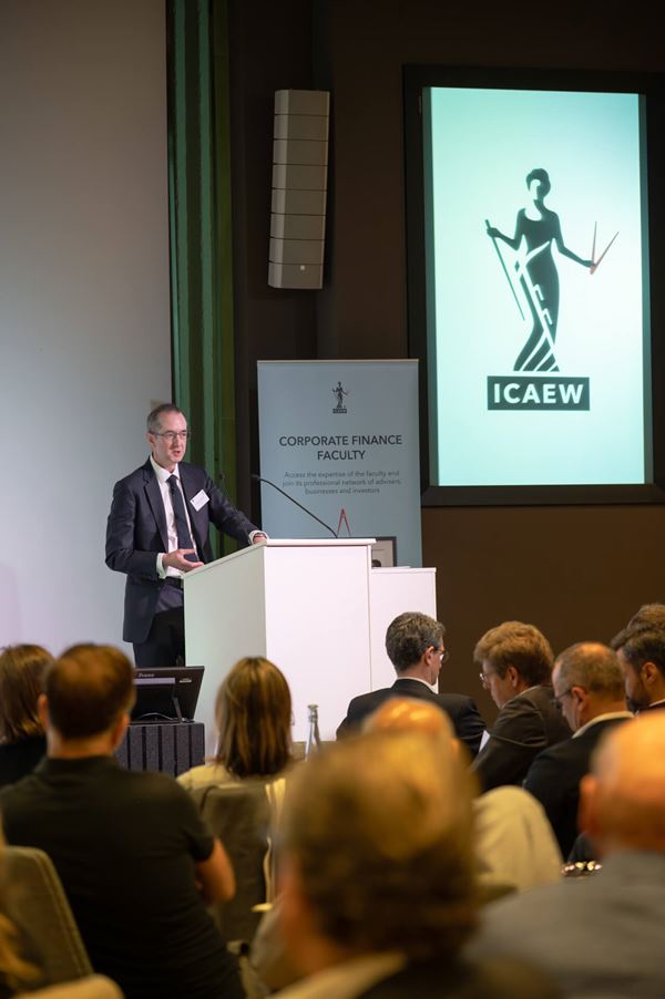 Speaker at Public to Private Transactions report launch