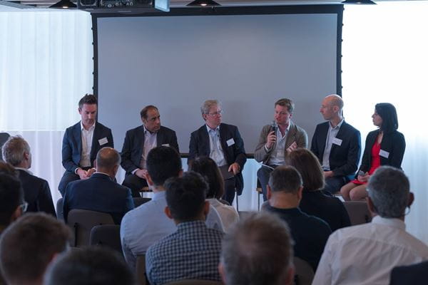 Speaker panel at Sell-side carve-outs report launch